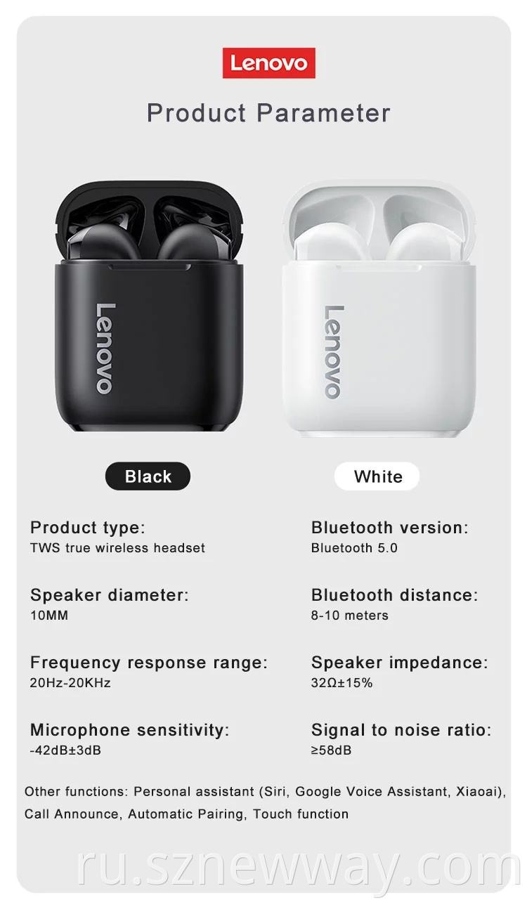 Lenovo Lp2 Wireless Earphone